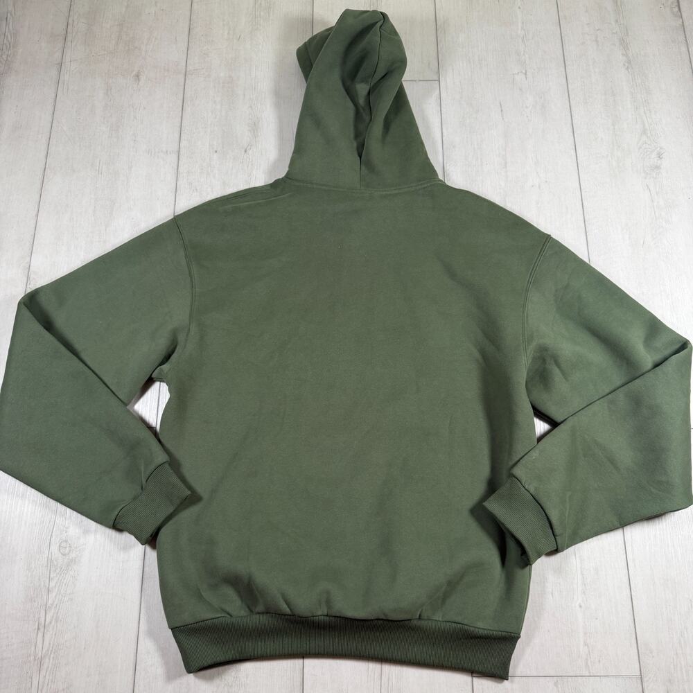 Comfrt Hoodie Adult Unisex Medium Green Pullover Oversized Soft - Picture 4 of 11